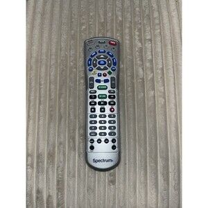 Charter Spectrum 4-Device Universal Remote Control, Silver - AUX DVD TV CABLE